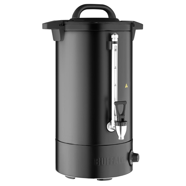 Buffalo Energy Saving Water Boiler Matt Black 10Ltr