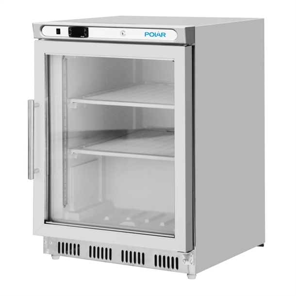 Polar C-Series Undercounter Stainless Steel Display Freezer 129Ltr 1 Polar C-Series Undercounter Stainless Steel Display Freezer 129Ltr