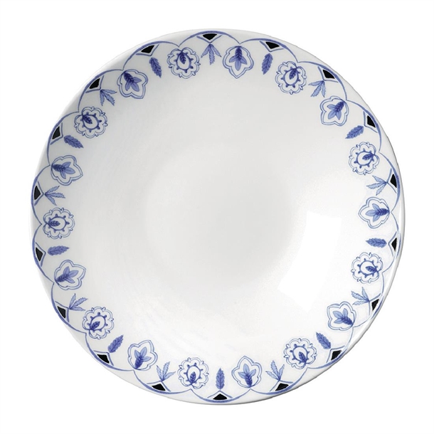 William Edwards Sultan's Garden Blue Bowl Coupe 240mm (12 Pack) 1 William Edwards Sultan's Garden Blue Bowl Coupe 240mm (12 Pack)
