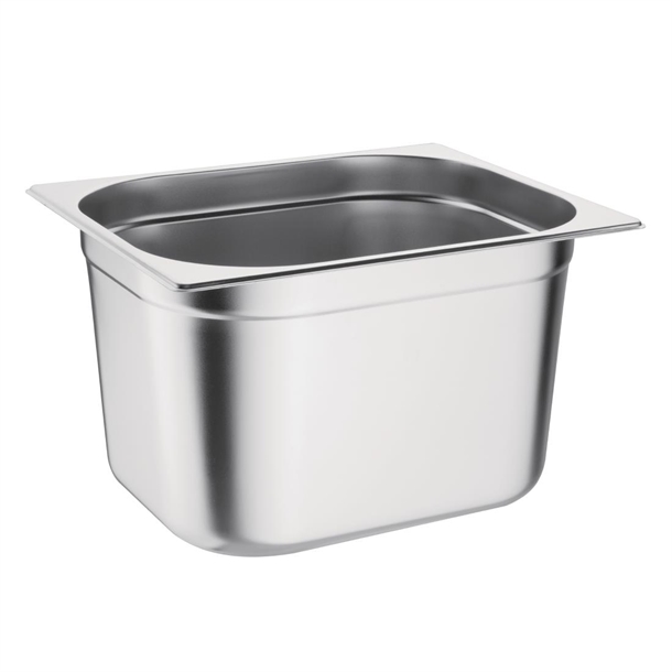 Vogue Stainless Steel 1/2 Gastronorm Tray 200mm