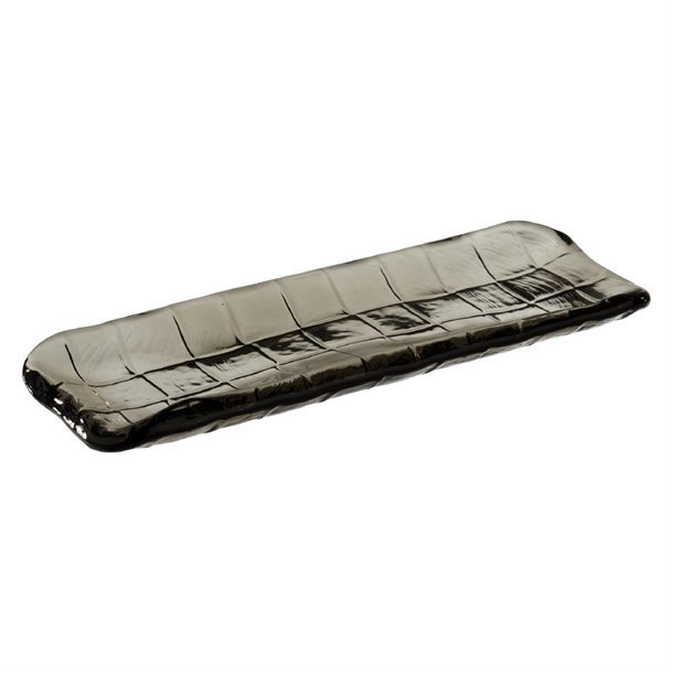 APS Takashi Sushi Board French Grey Glass 190x65mm