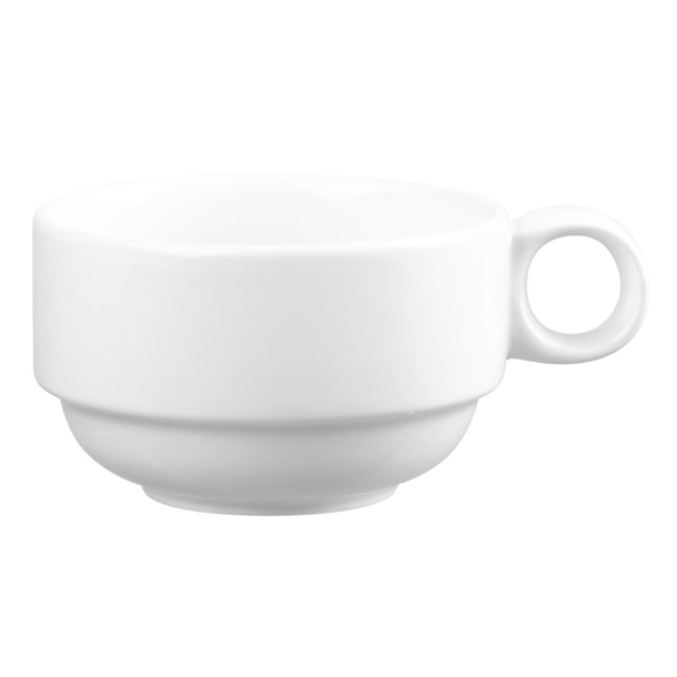 Churchill Profile Stacking Cups 200ml (12 Pack)