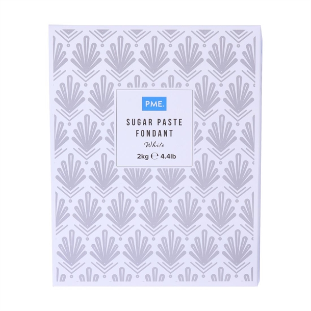 PME Sugar Paste Fondant White 2kg