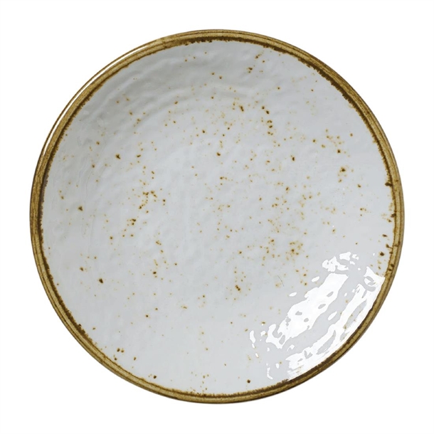 Steelite Craft Melamine Coupe Plates White 162mm (6 Pack)