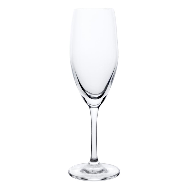 Olympia Cantina Champagne Flute Glasses Crystal 195ml/6.59oz (6 Pack)