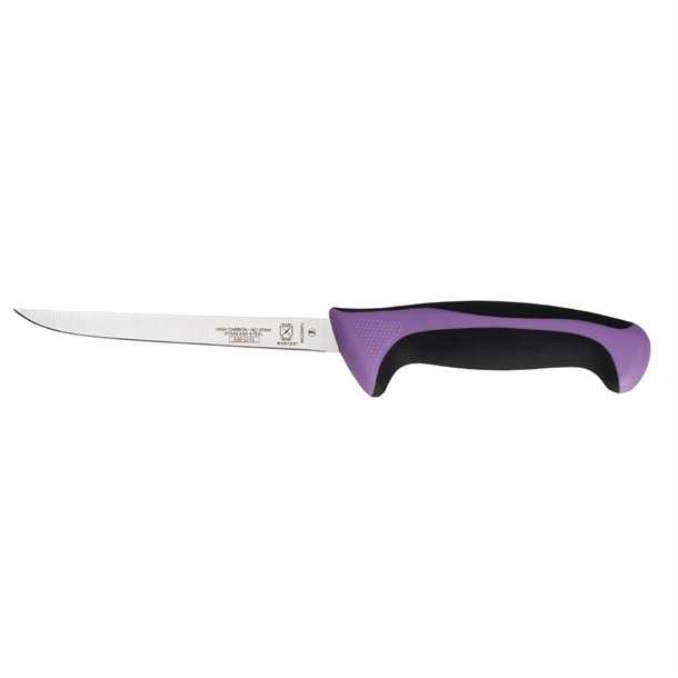 Mercer Millennia Culinary Allergen Safety Narrow Boning Knife Purple 15.2cm