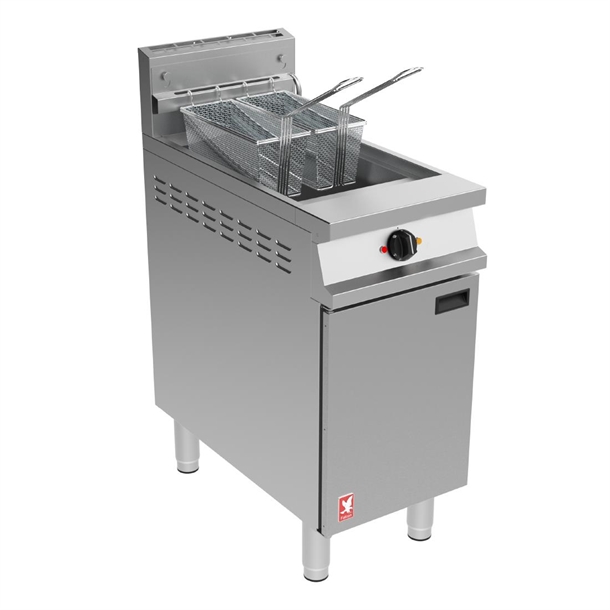 Falcon Dominator Plus G3840F Single Pan Twin Basket LPG Filtration Fryer